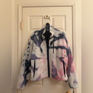 John Elliott Size L, Tie Dye, Polar Fleece Jacket